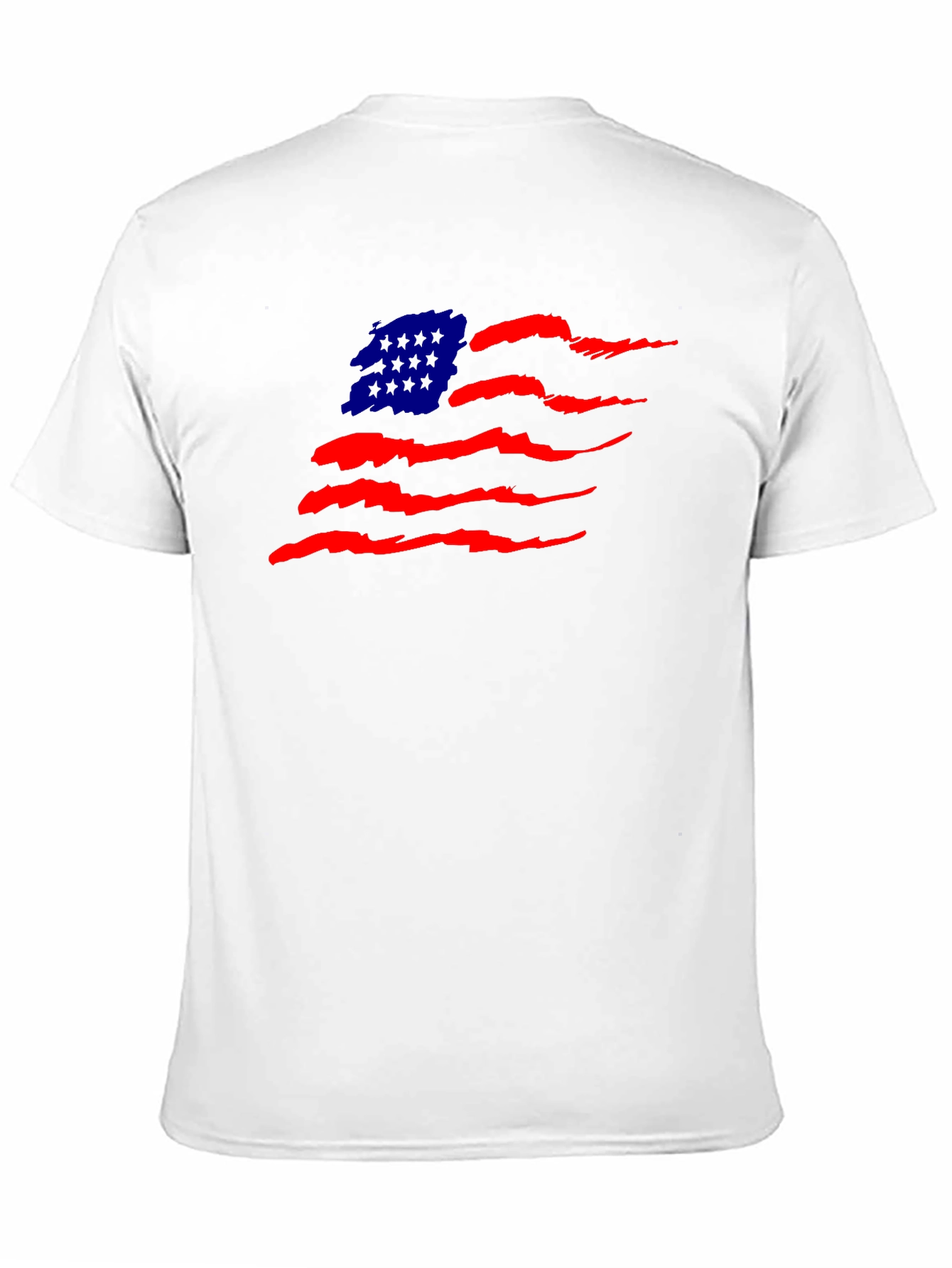 American Flag Graphic Tee - Patriotic Style