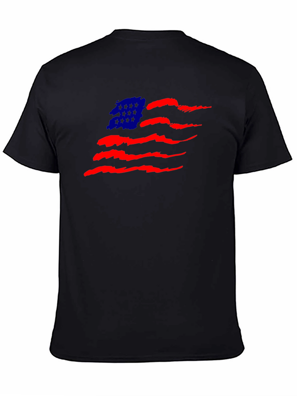 American Flag Graphic Tee - Patriotic Style