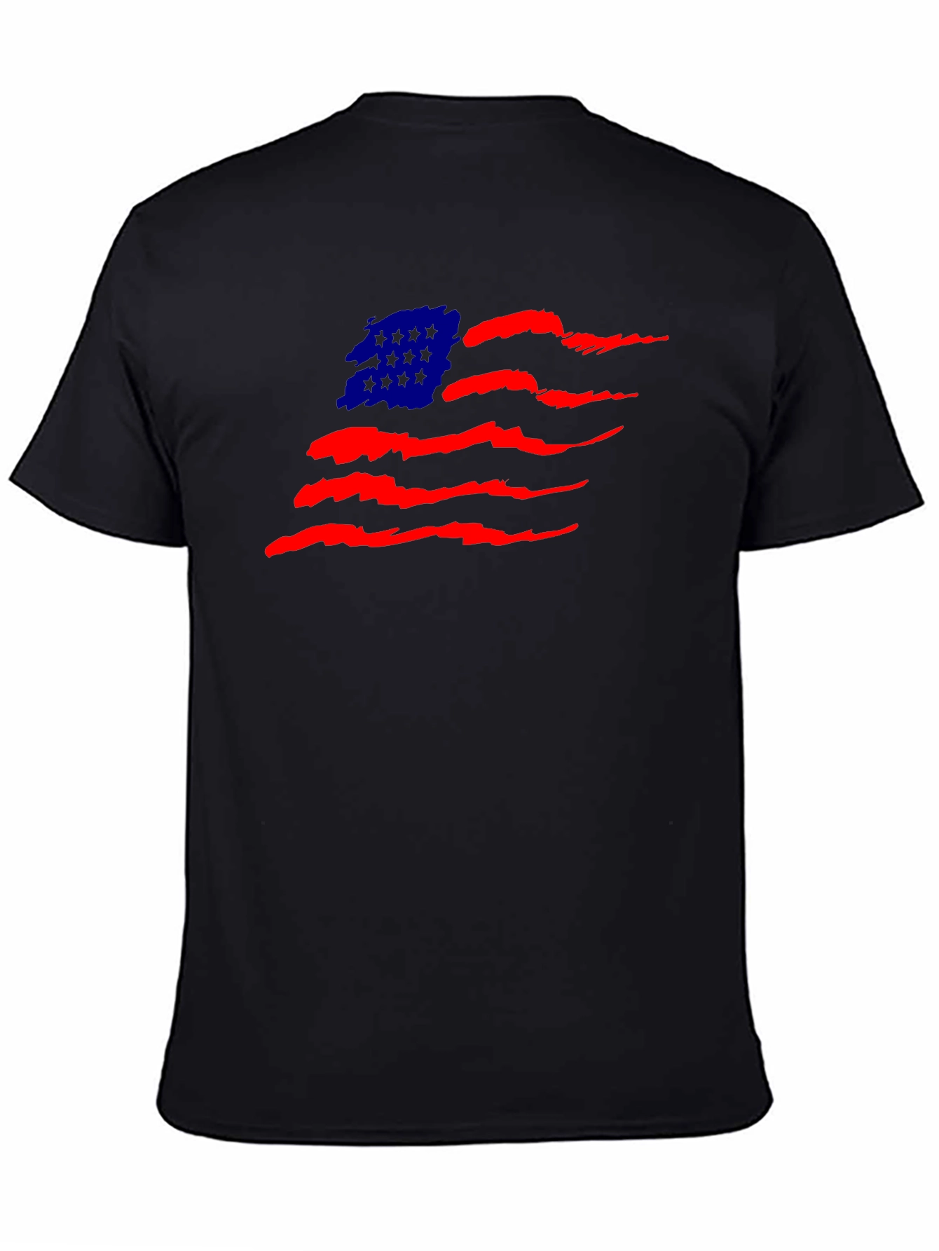 American Flag Graphic Tee - Patriotic Style