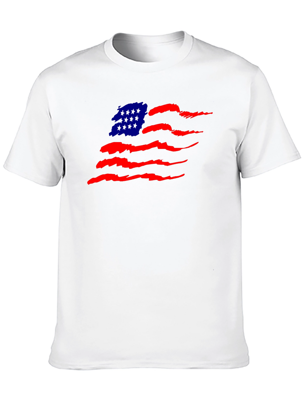 American Flag Graphic Tee - Patriotic Style