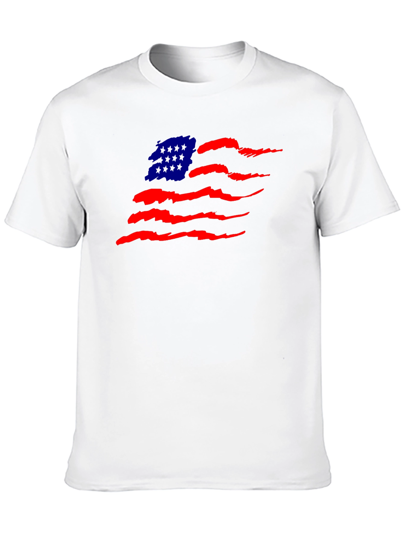 American Flag Graphic Tee - Patriotic Style