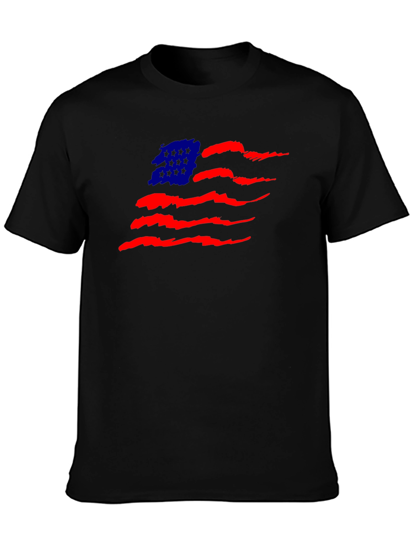 American Flag Graphic Tee - Patriotic Style