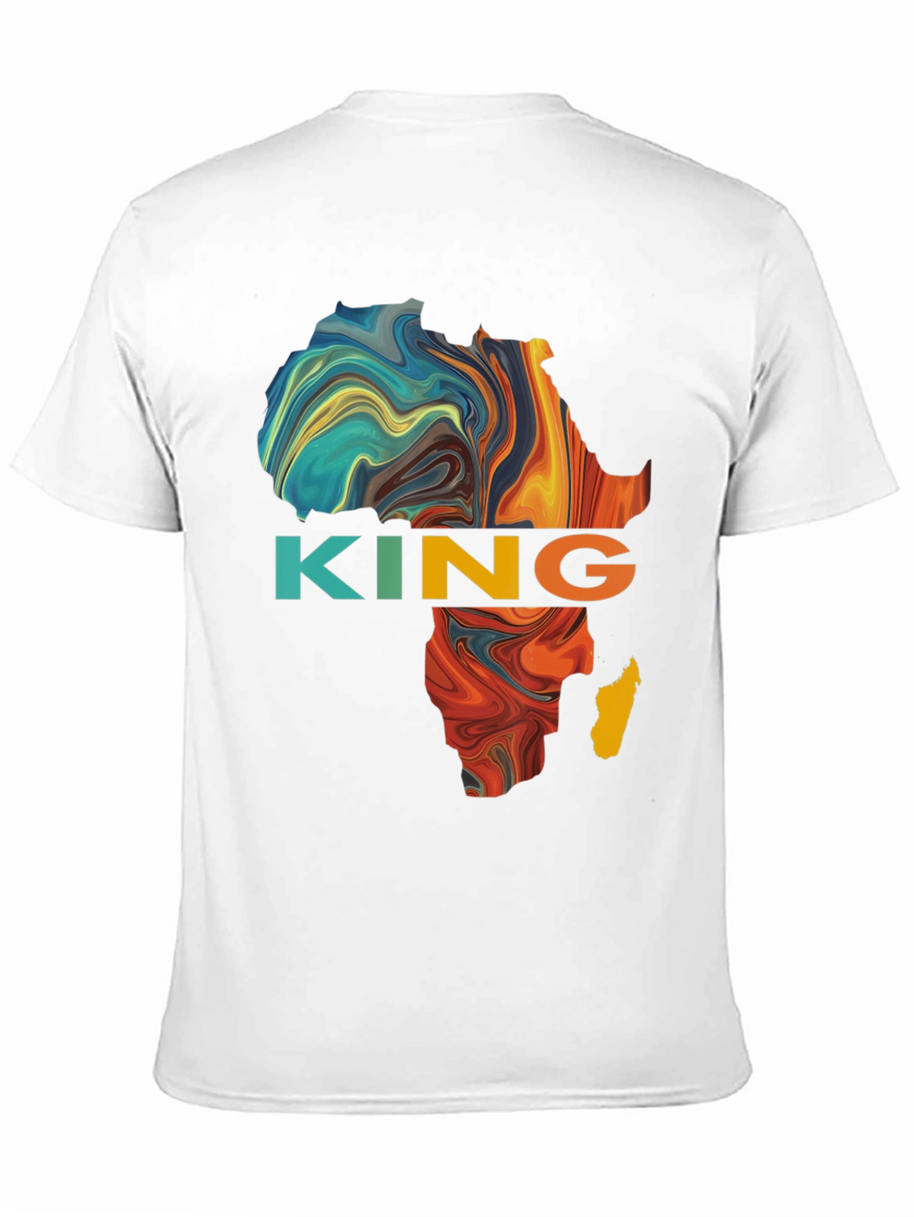 African King Graphic T-Shirt