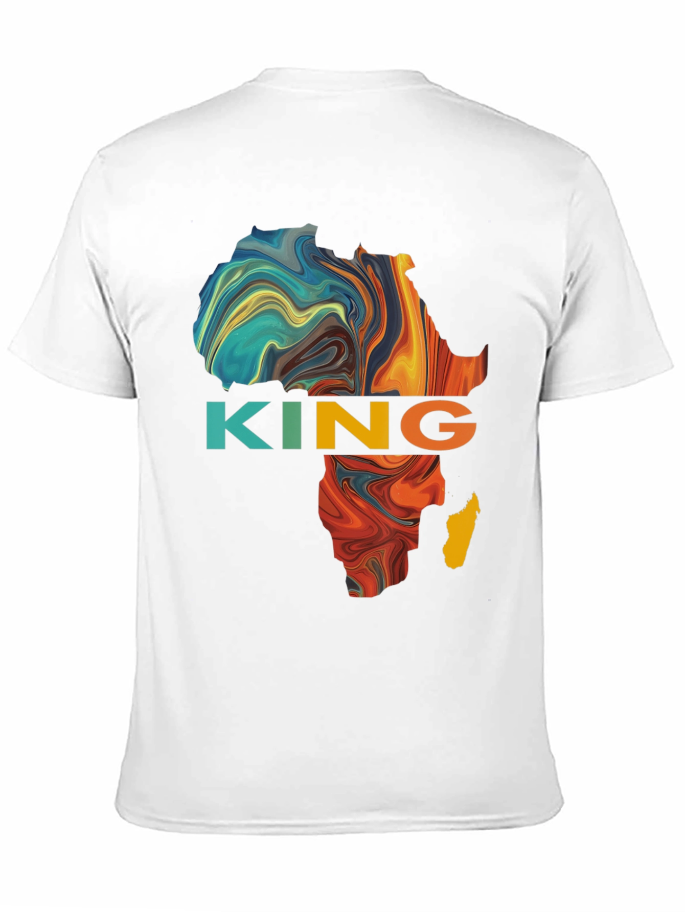 African King Graphic T-Shirt