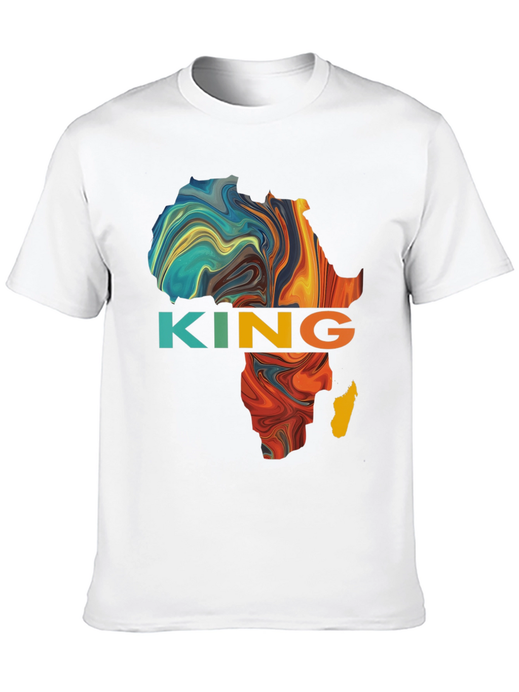African King Graphic T-Shirt