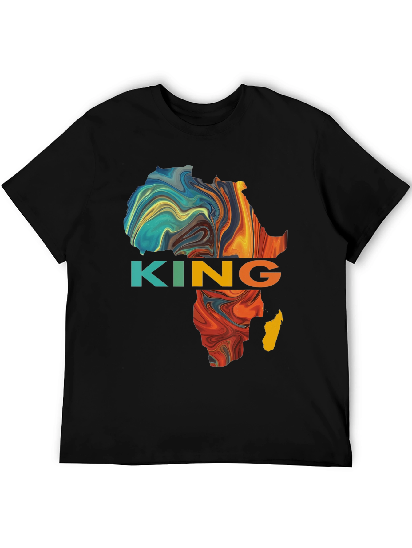 African King Graphic T-Shirt