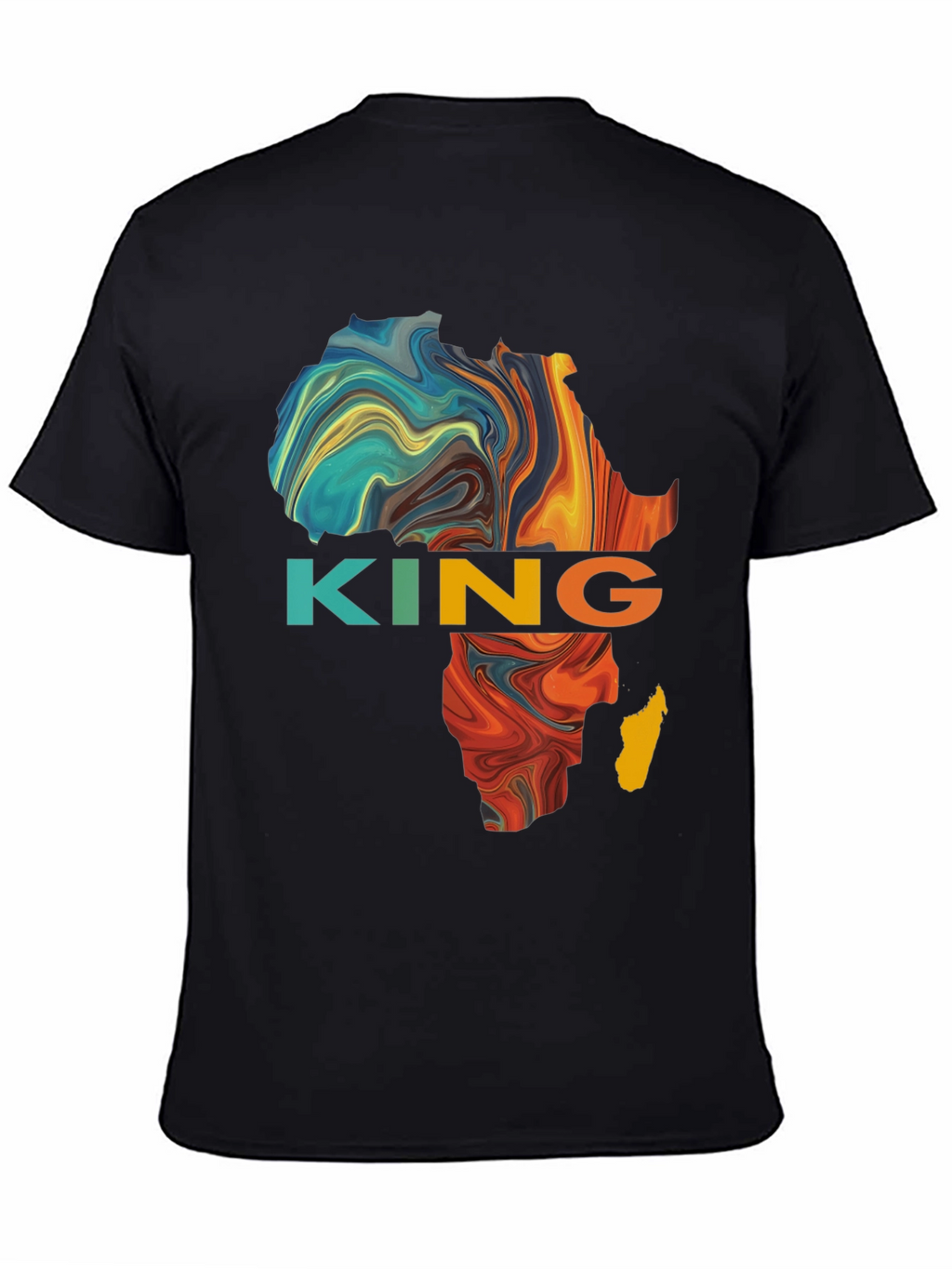 African King Graphic T-Shirt