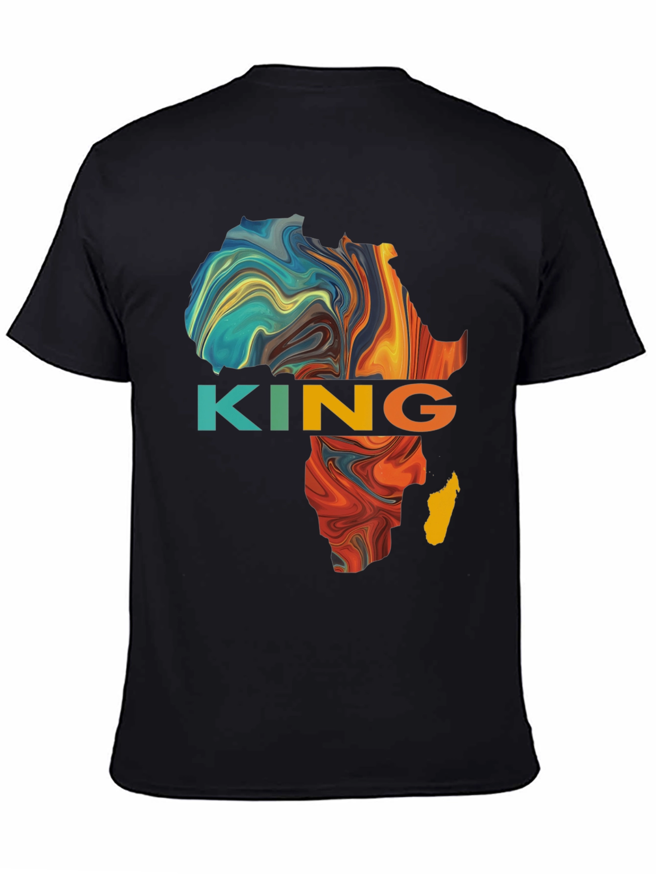 African King Graphic T-Shirt