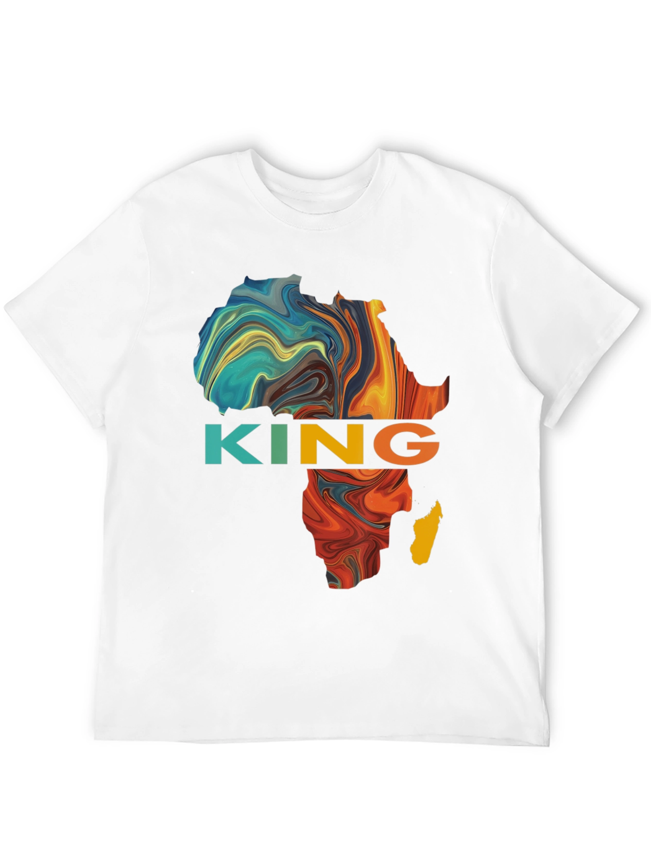 African King Graphic T-Shirt
