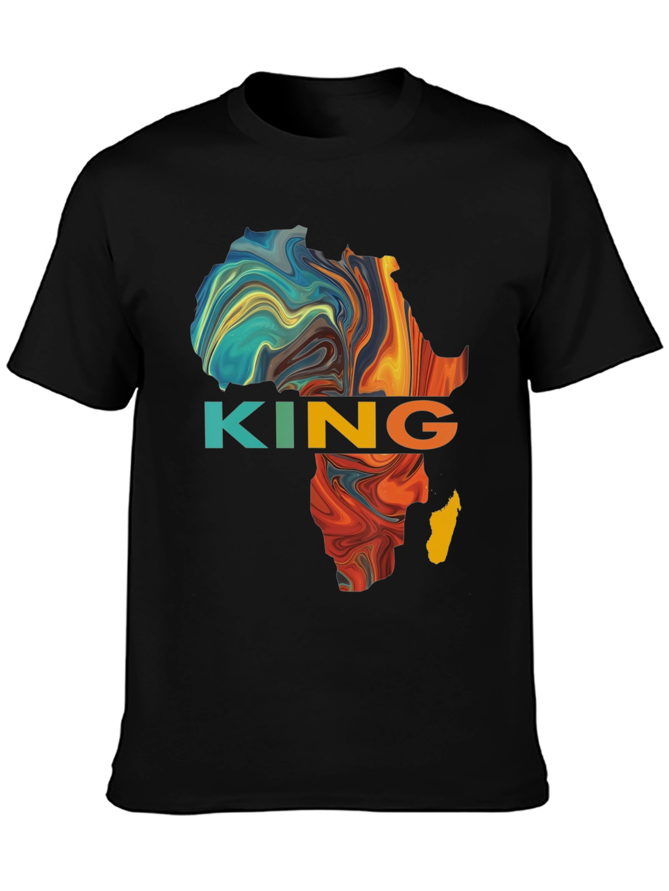 African King Graphic T-Shirt