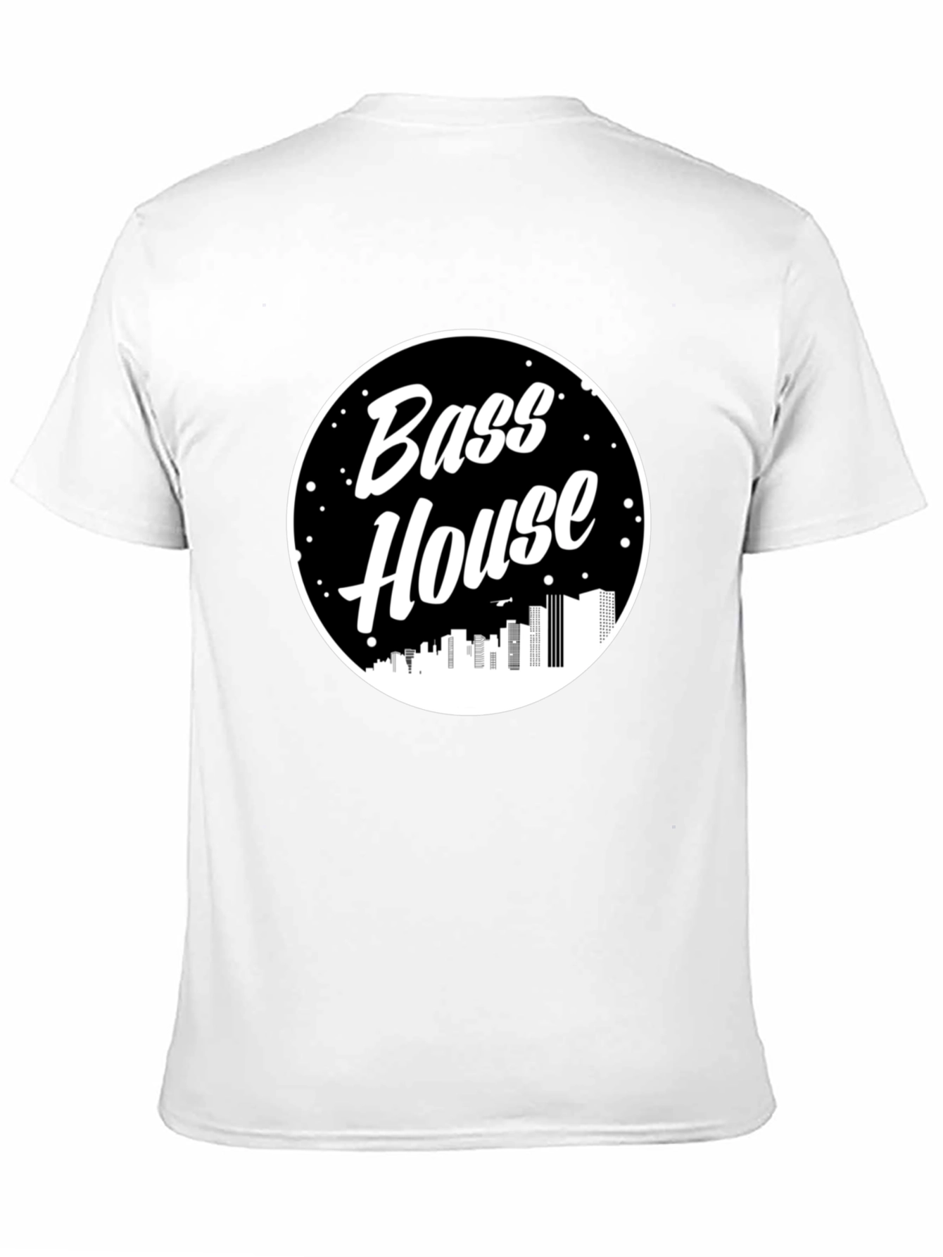 Bass House Black T-Shirt - EDM Music Rave Apparel