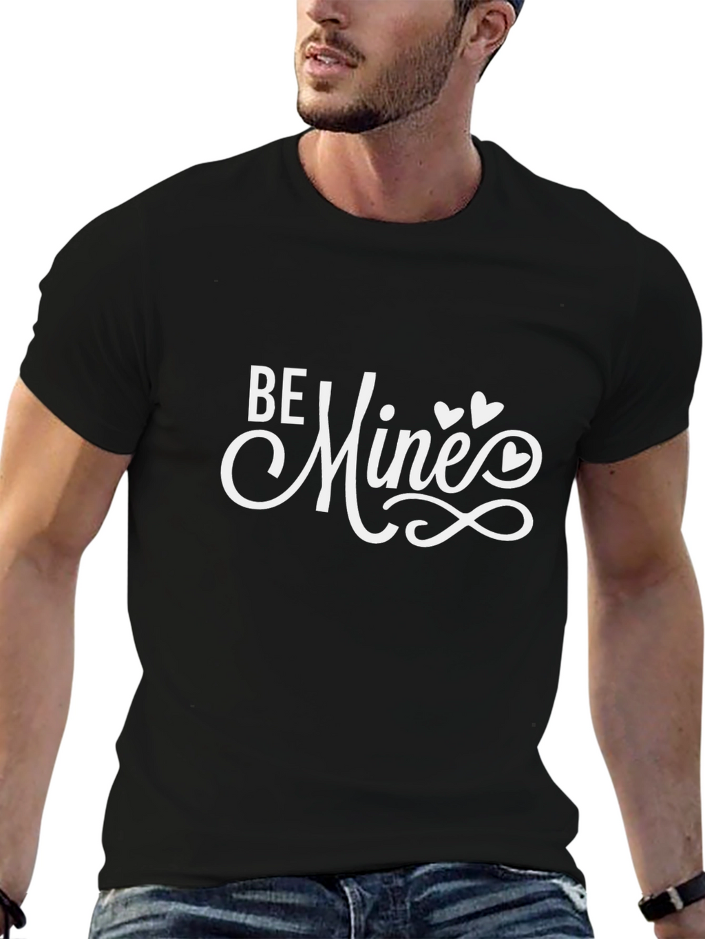 Be Mine Valentines Day Graphic Tee