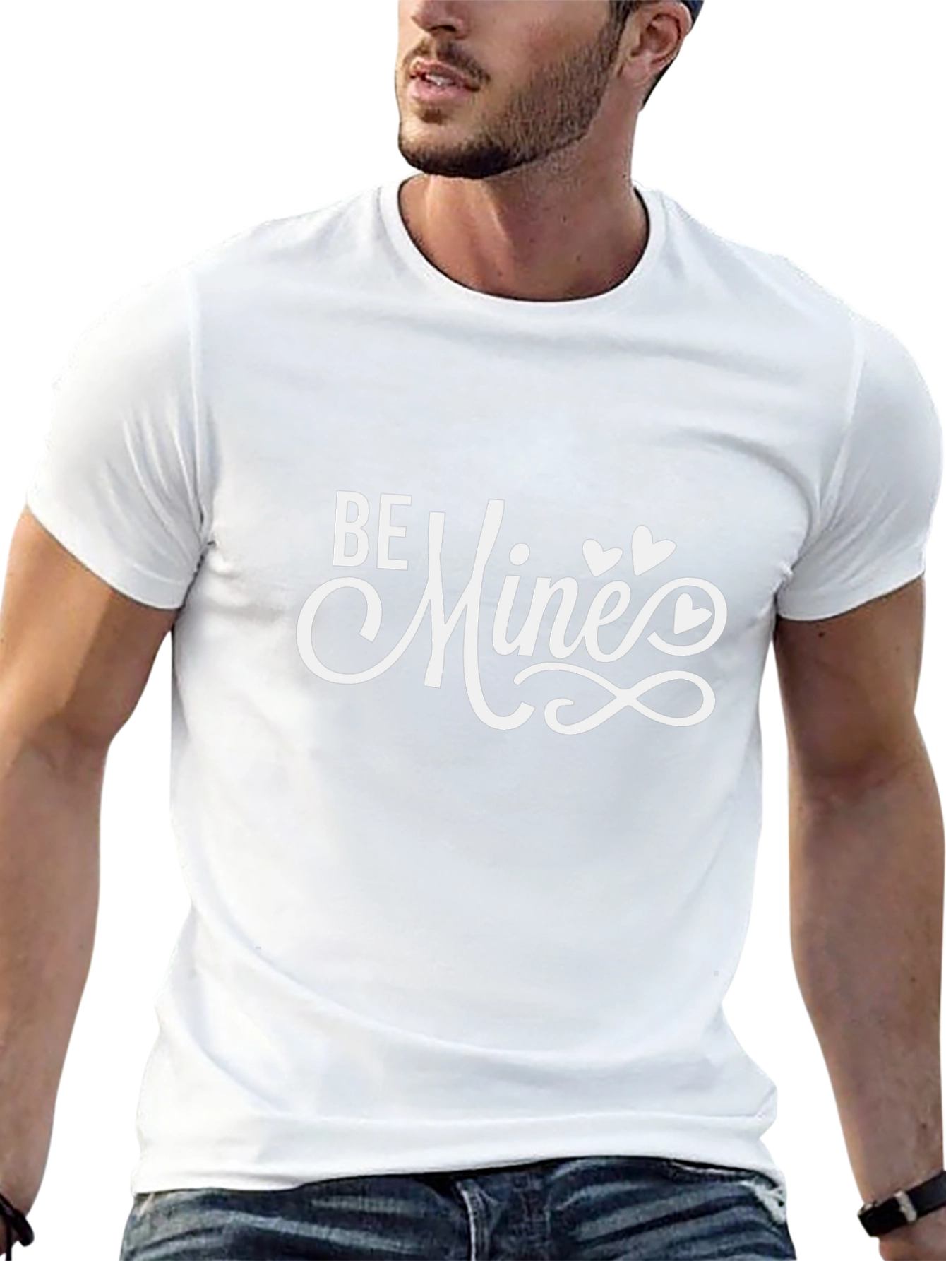Be Mine Valentines Day Graphic Tee