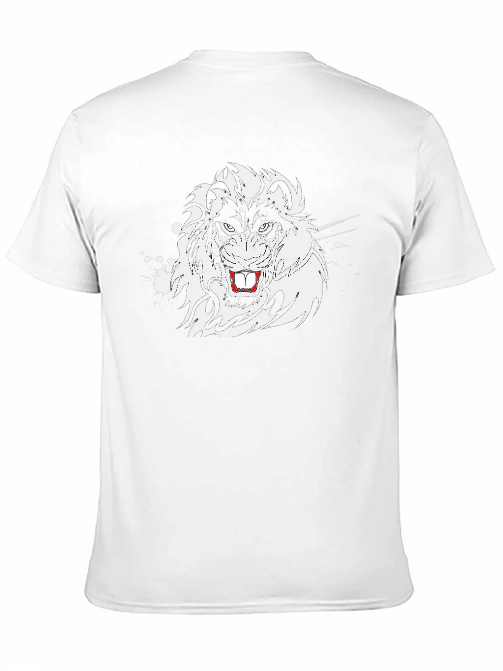 Bold Graphic Lion T-Shirt