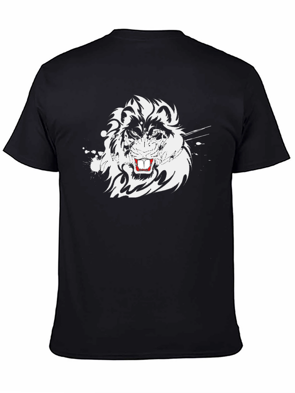 Bold Graphic Lion T-Shirt
