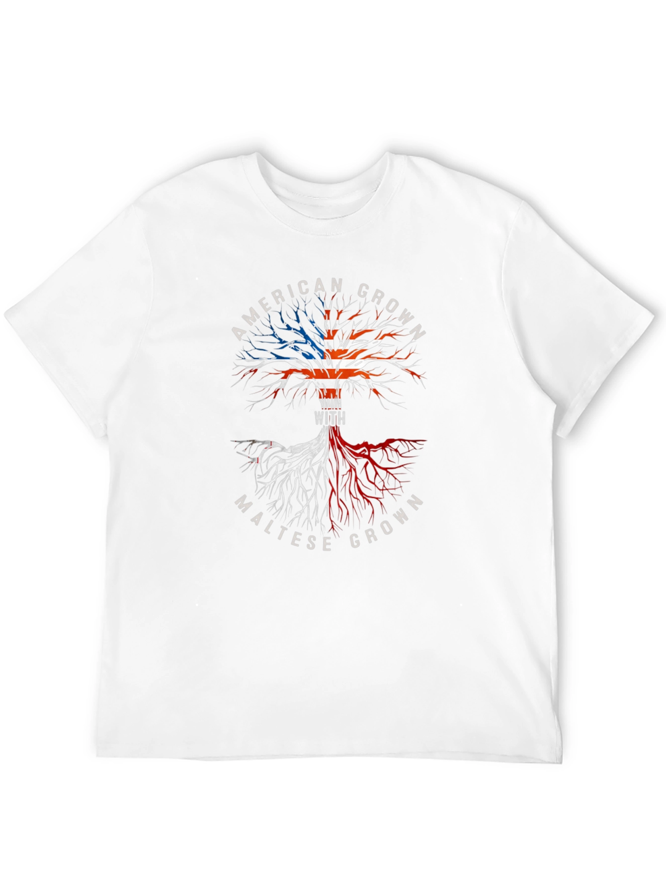American & Maltese Grown Tree T-Shirt