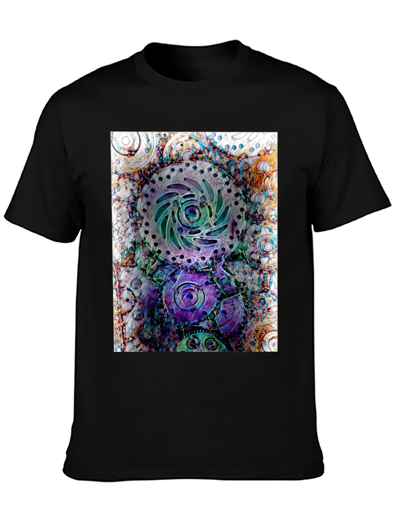 Abstract Steampunk Gear T-Shirt
