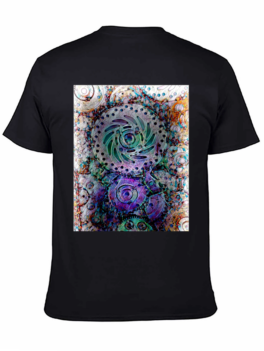 Abstract Steampunk Gear T-Shirt