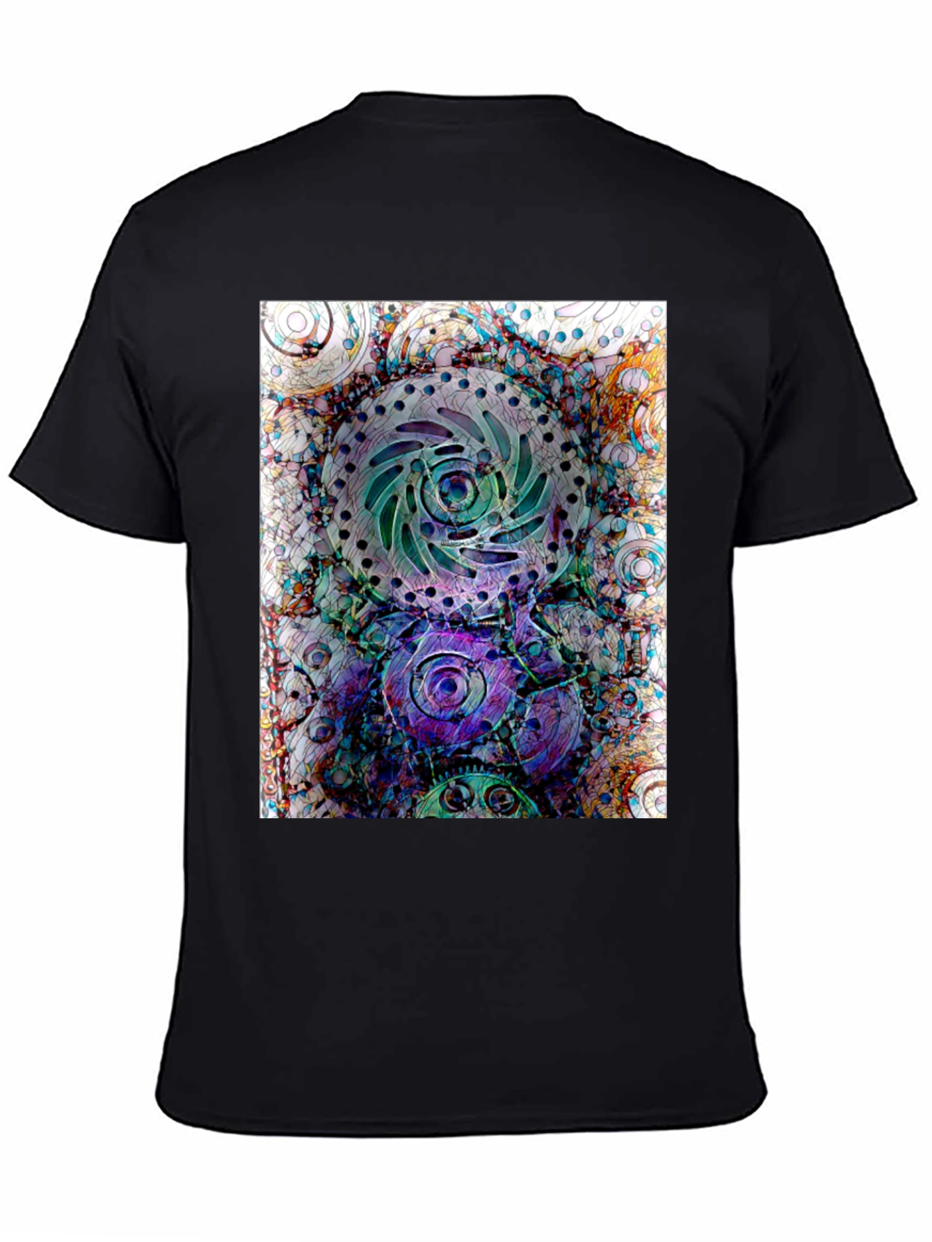 Abstract Steampunk Gear T-Shirt