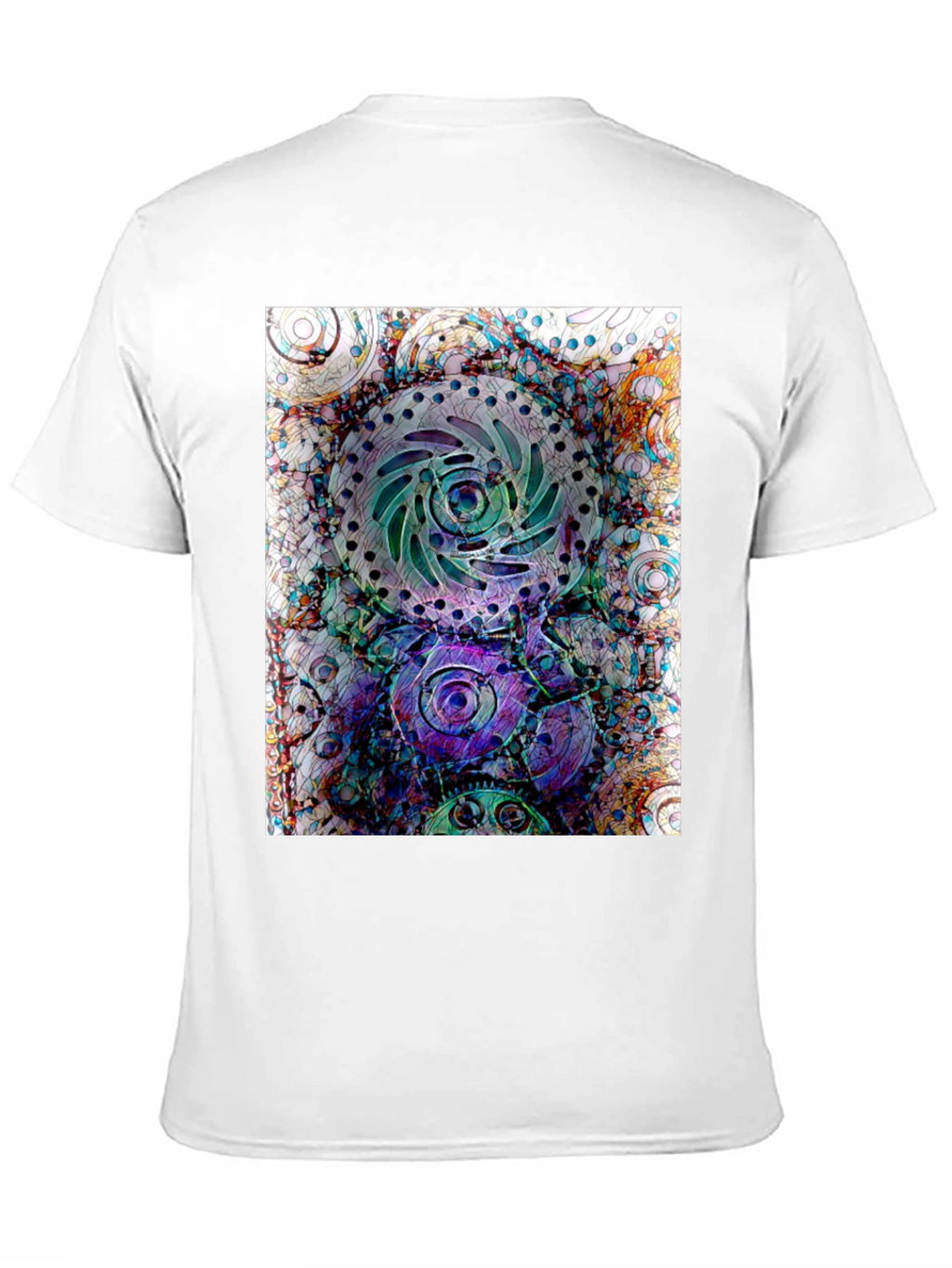 Abstract Steampunk Gear T-Shirt