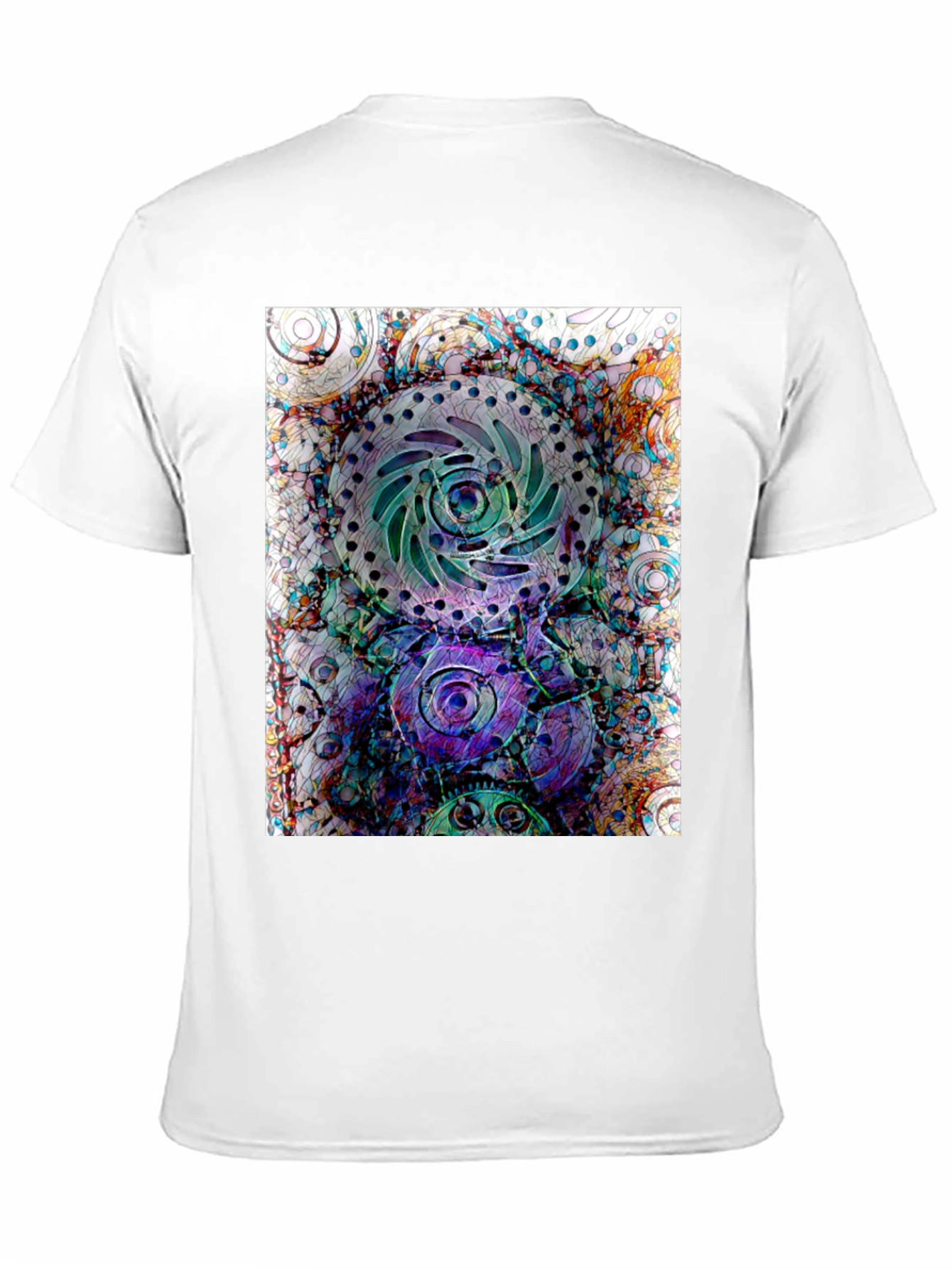 Abstract Steampunk Gear T-Shirt