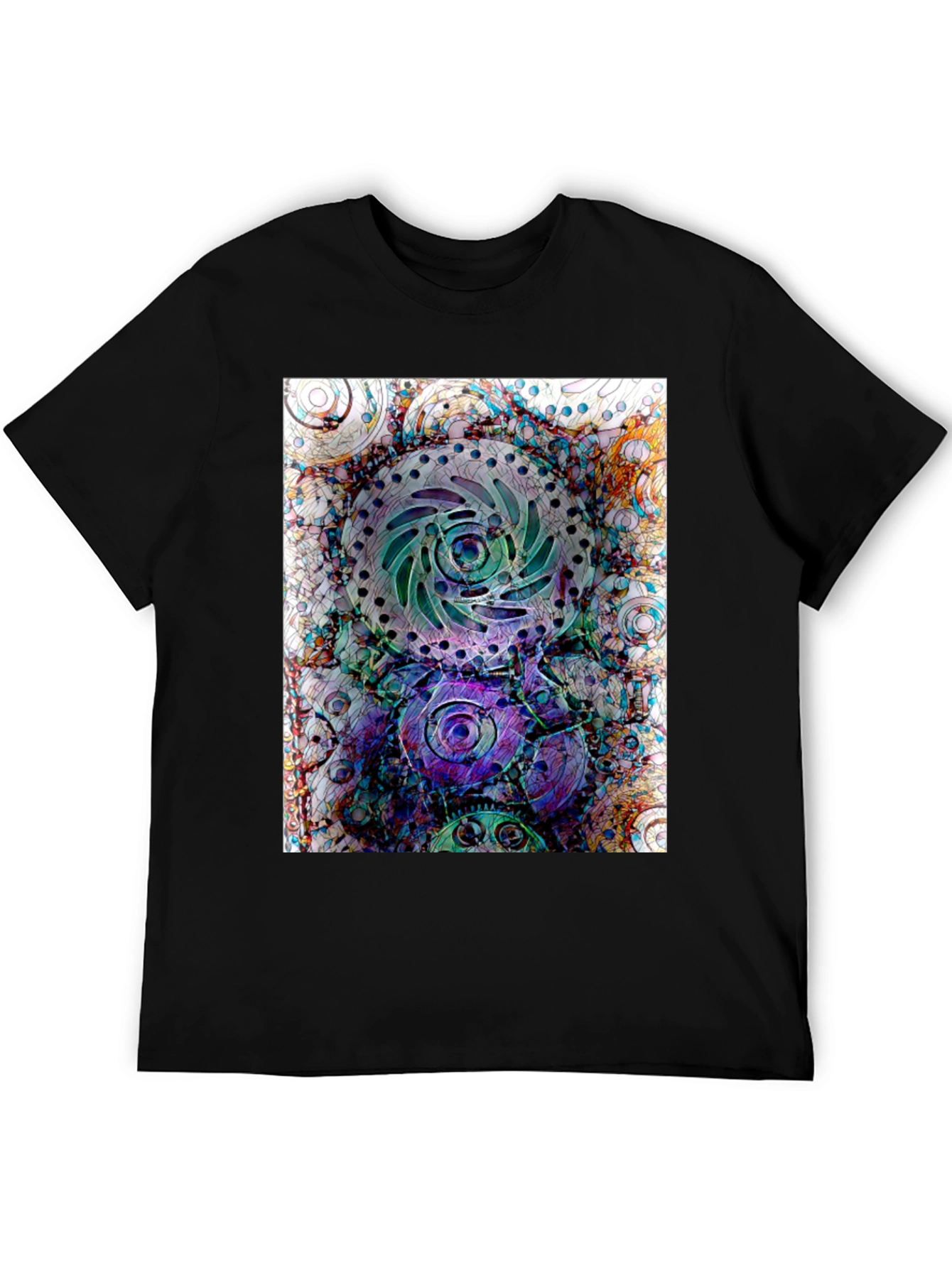 Abstract Steampunk Gear T-Shirt