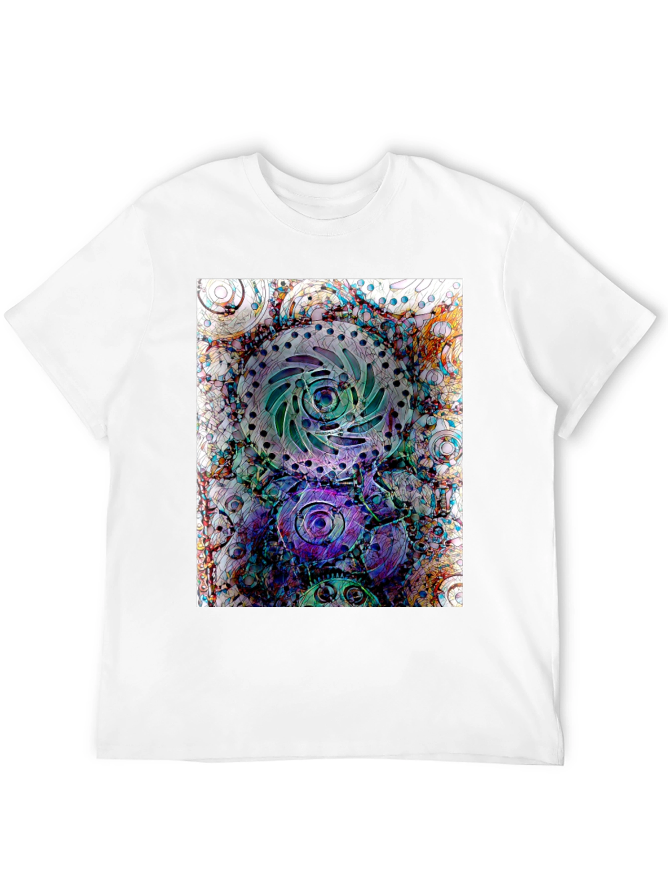 Abstract Steampunk Gear T-Shirt