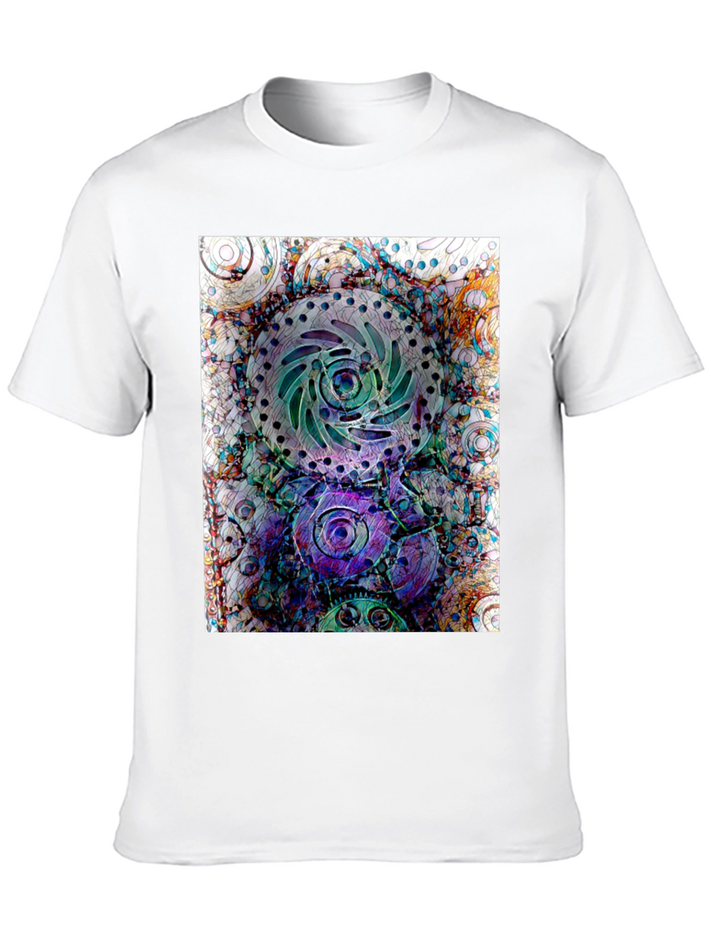 Abstract Steampunk Gear T-Shirt