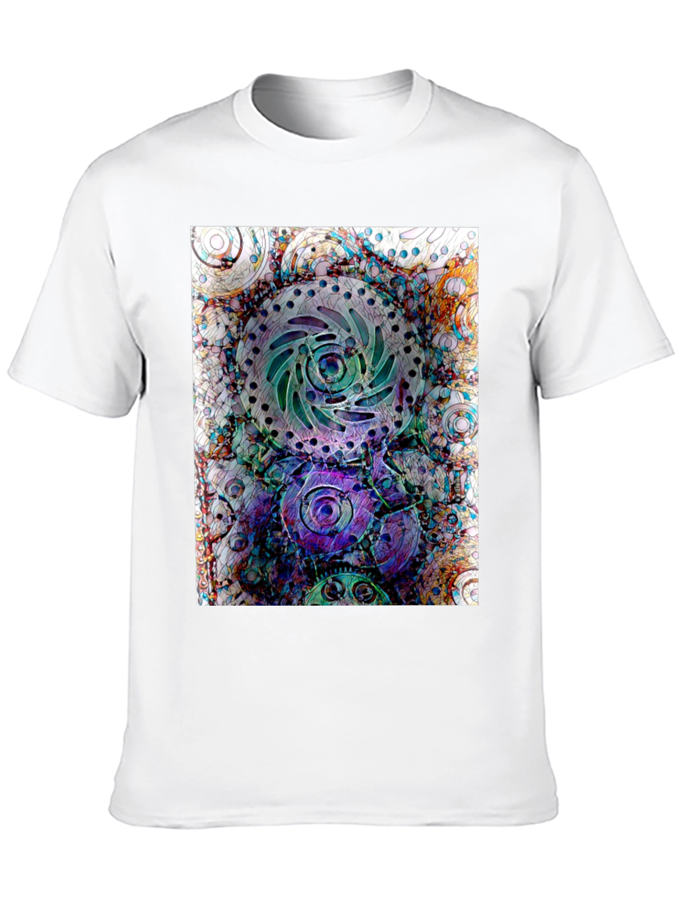 Abstract Steampunk Gear T-Shirt