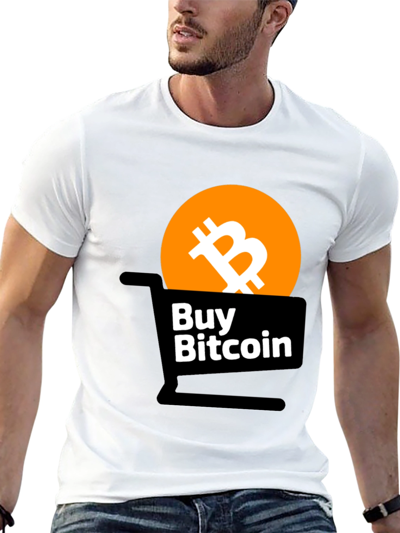 Buy Bitcoin Black Graphic Tee - Crypto Lovers Shirt