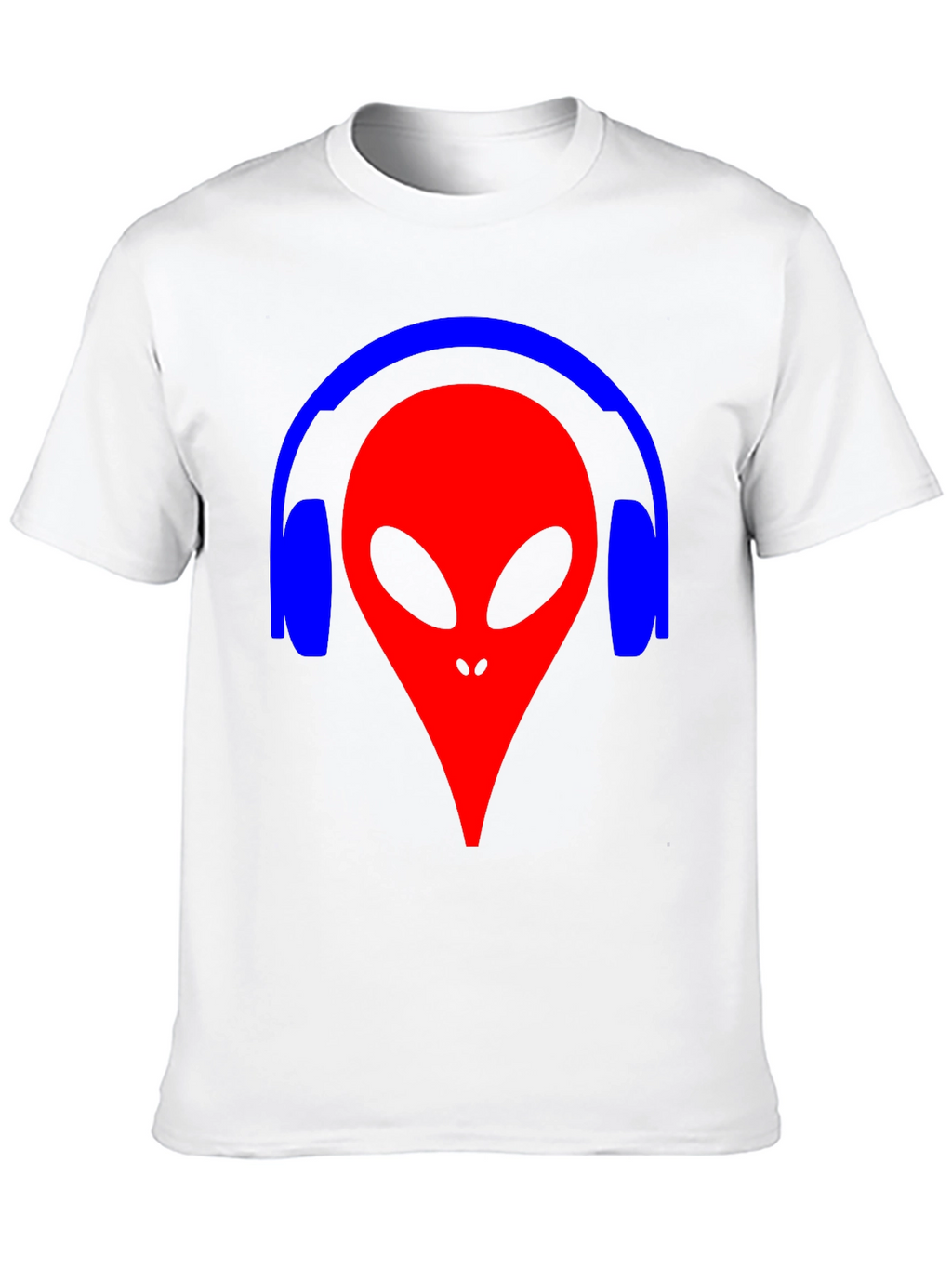 Alien Headphone Graphic Tee