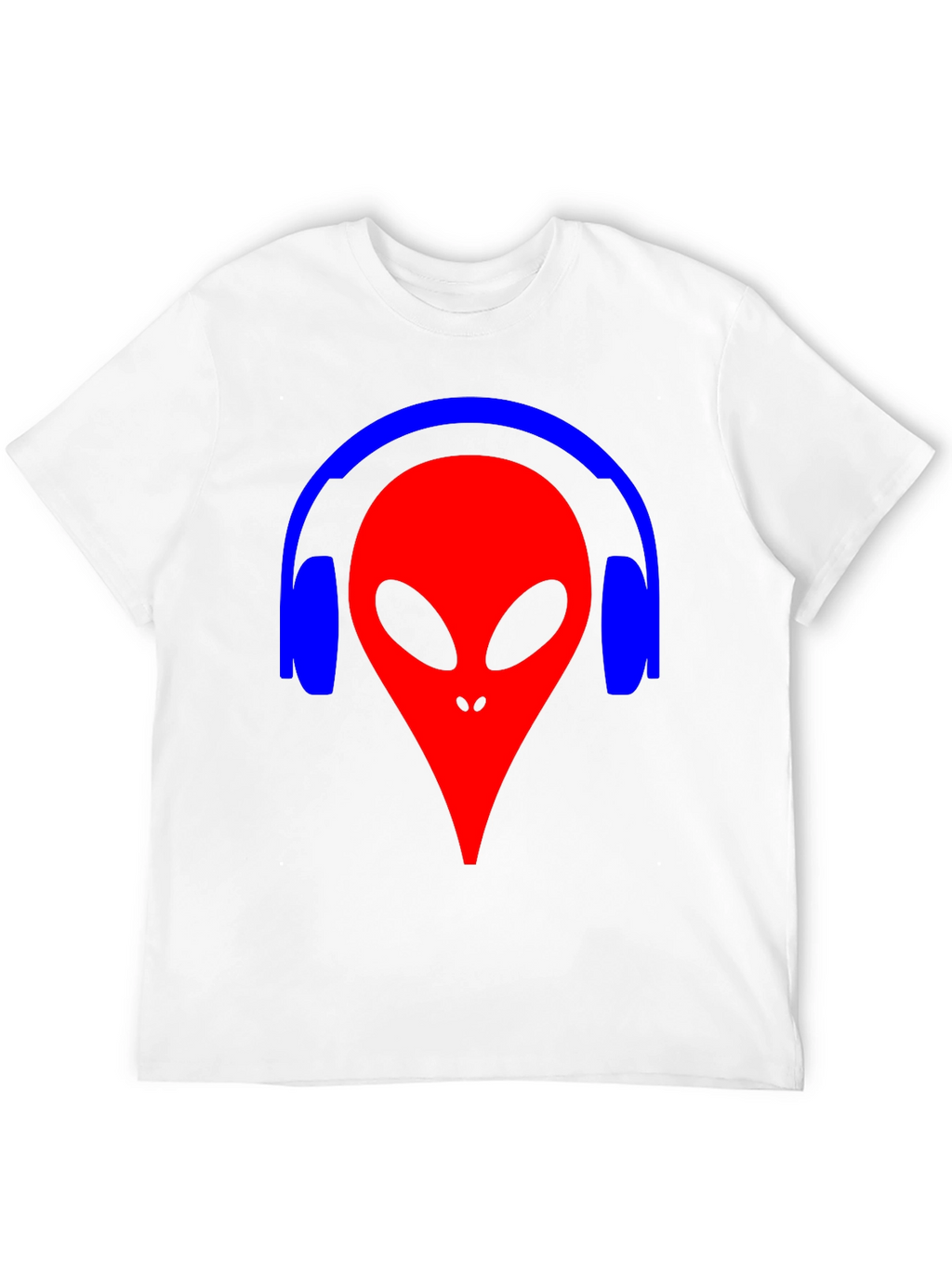 Alien Headphone Graphic Tee