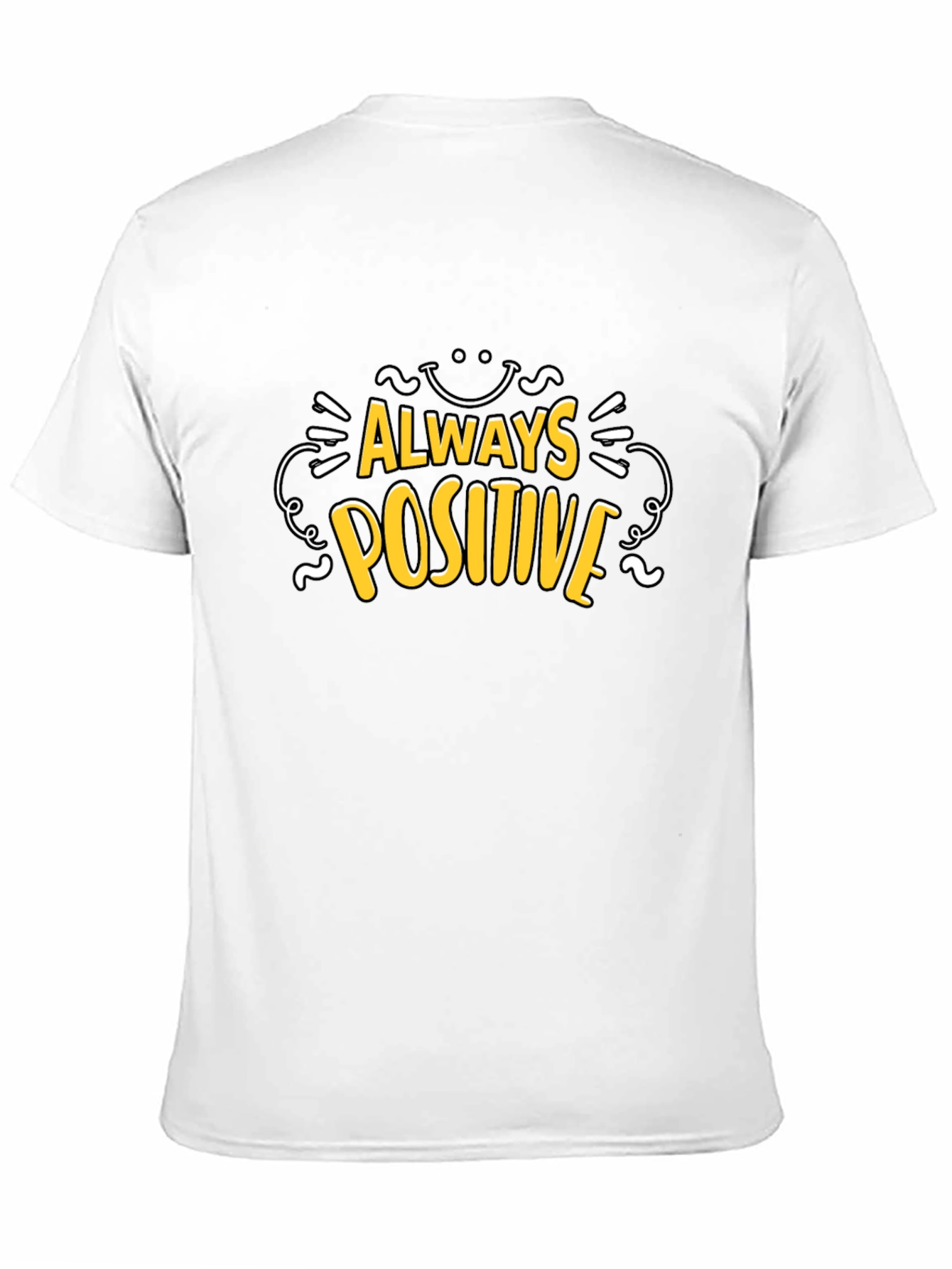 Always Positive Black T-Shirt