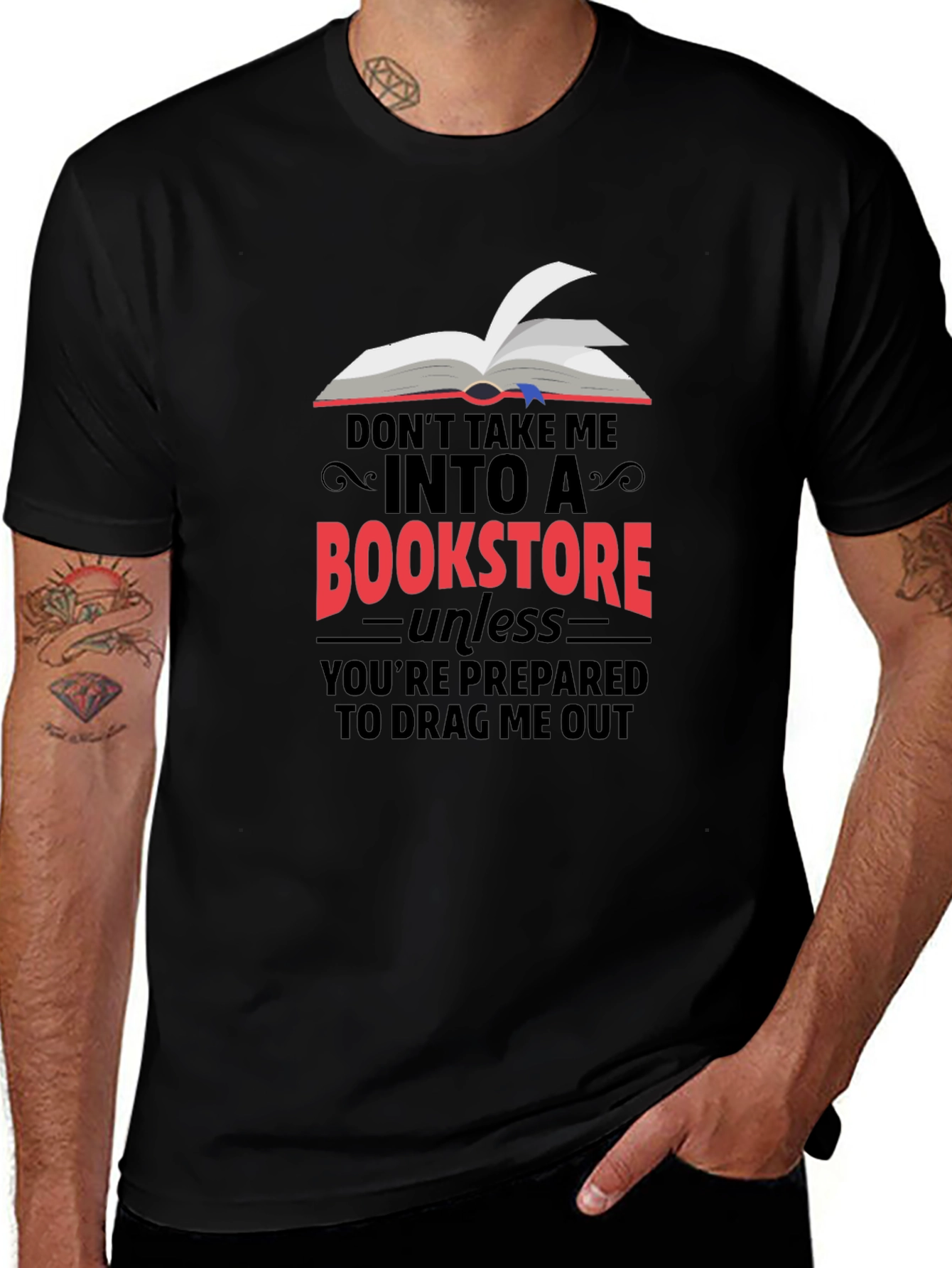 Bookstore Lovers T-Shirt: Funny Book Reader Tee