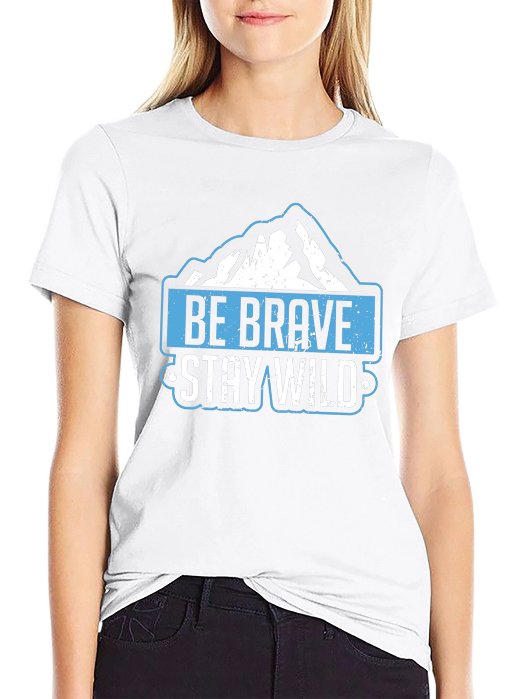 Be Brave Stay Wild Graphic Tee