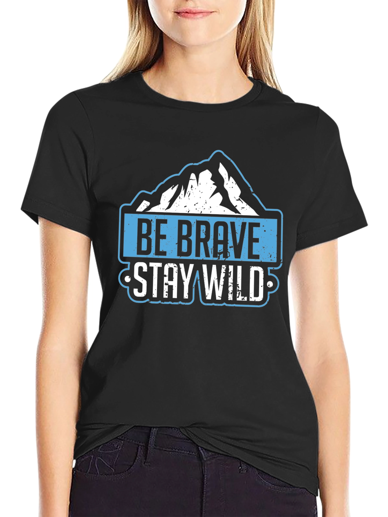 Be Brave Stay Wild Graphic Tee