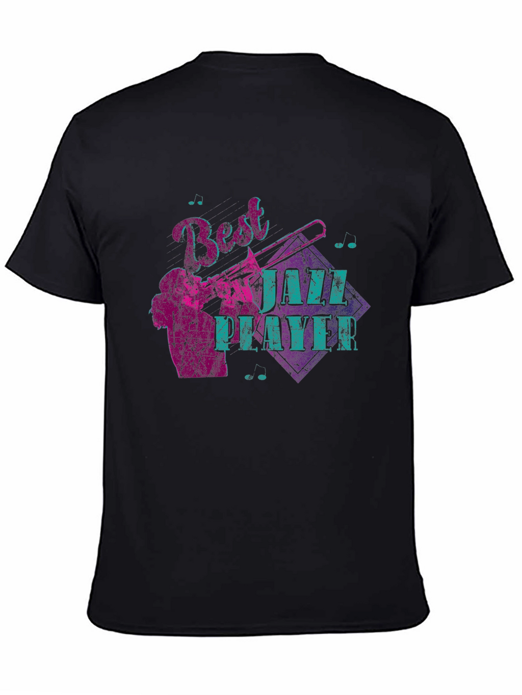 Best Jazz Player Graphic Black T-Shirt