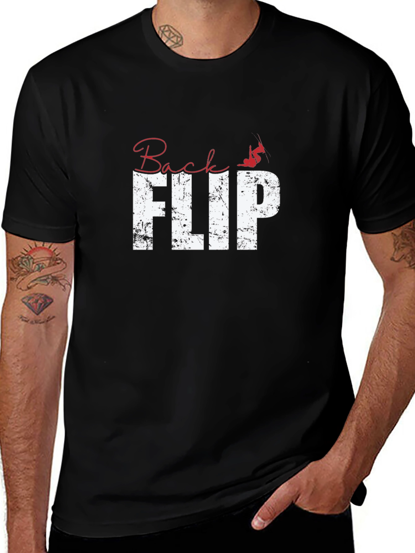 Backflip Graphic T-Shirt - Stylish Activewear