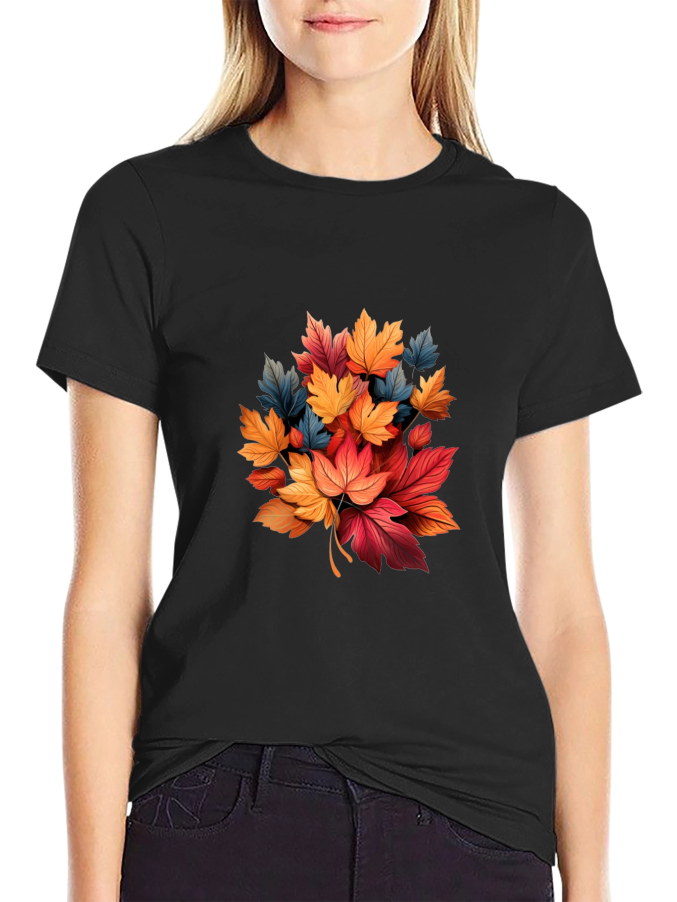 Autumn Leaves Graphic T-Shirt