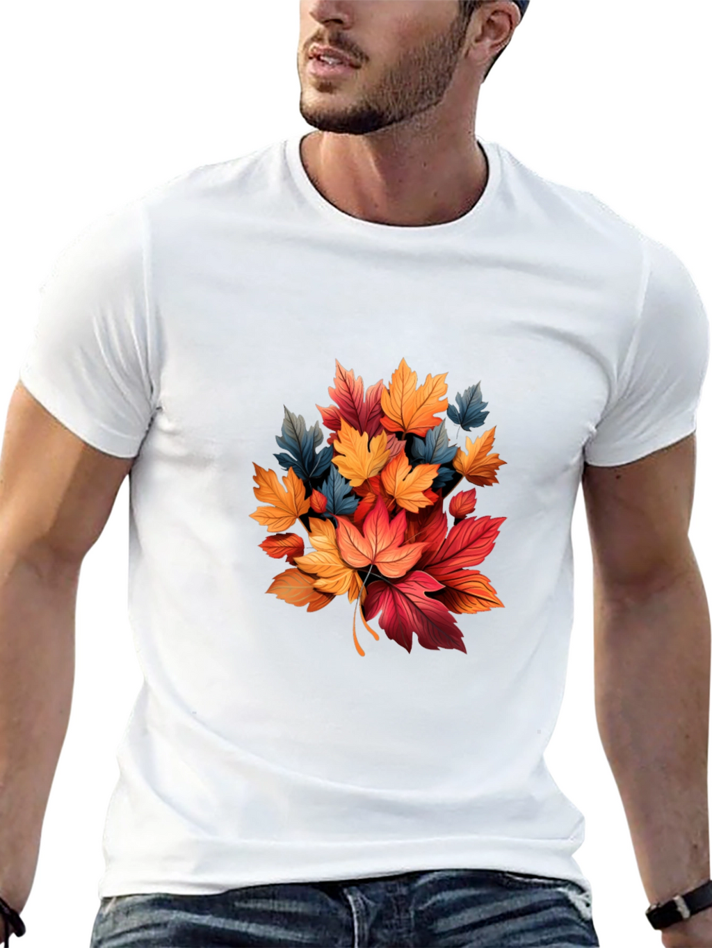 Autumn Leaves Graphic T-Shirt
