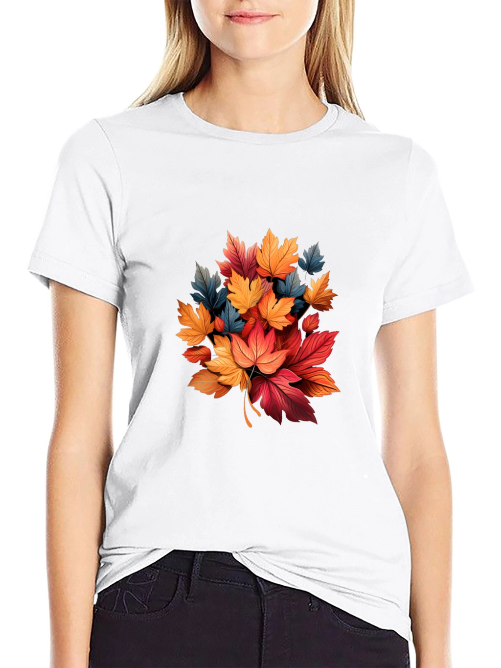 Autumn Leaves Graphic T-Shirt