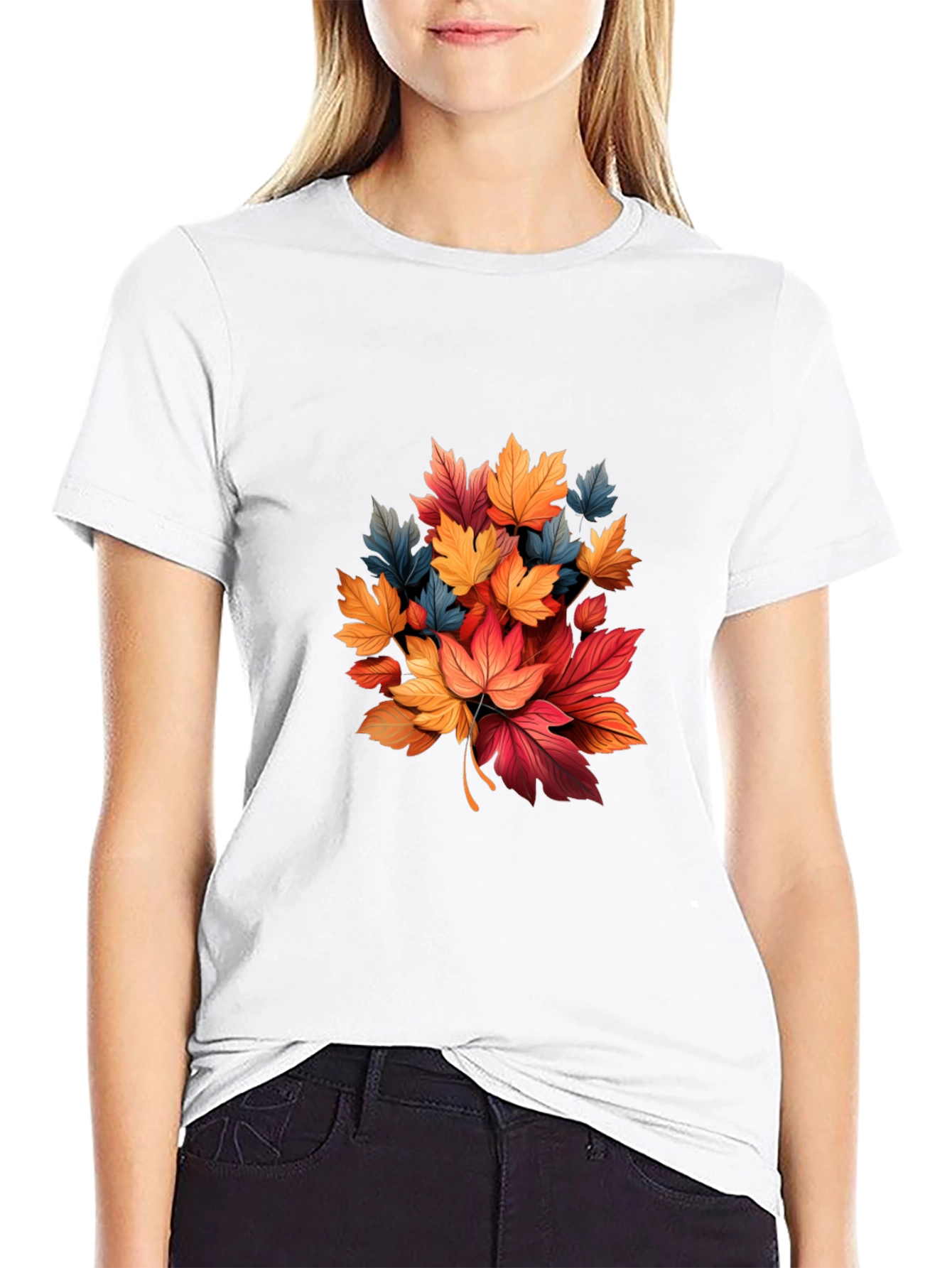 Autumn Leaves Graphic T-Shirt