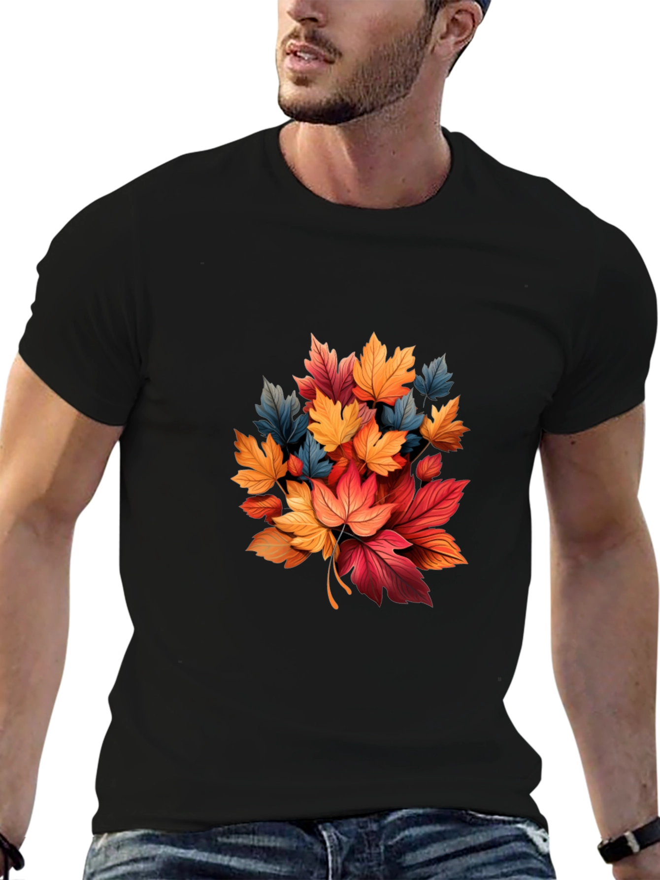 Autumn Leaves Graphic T-Shirt