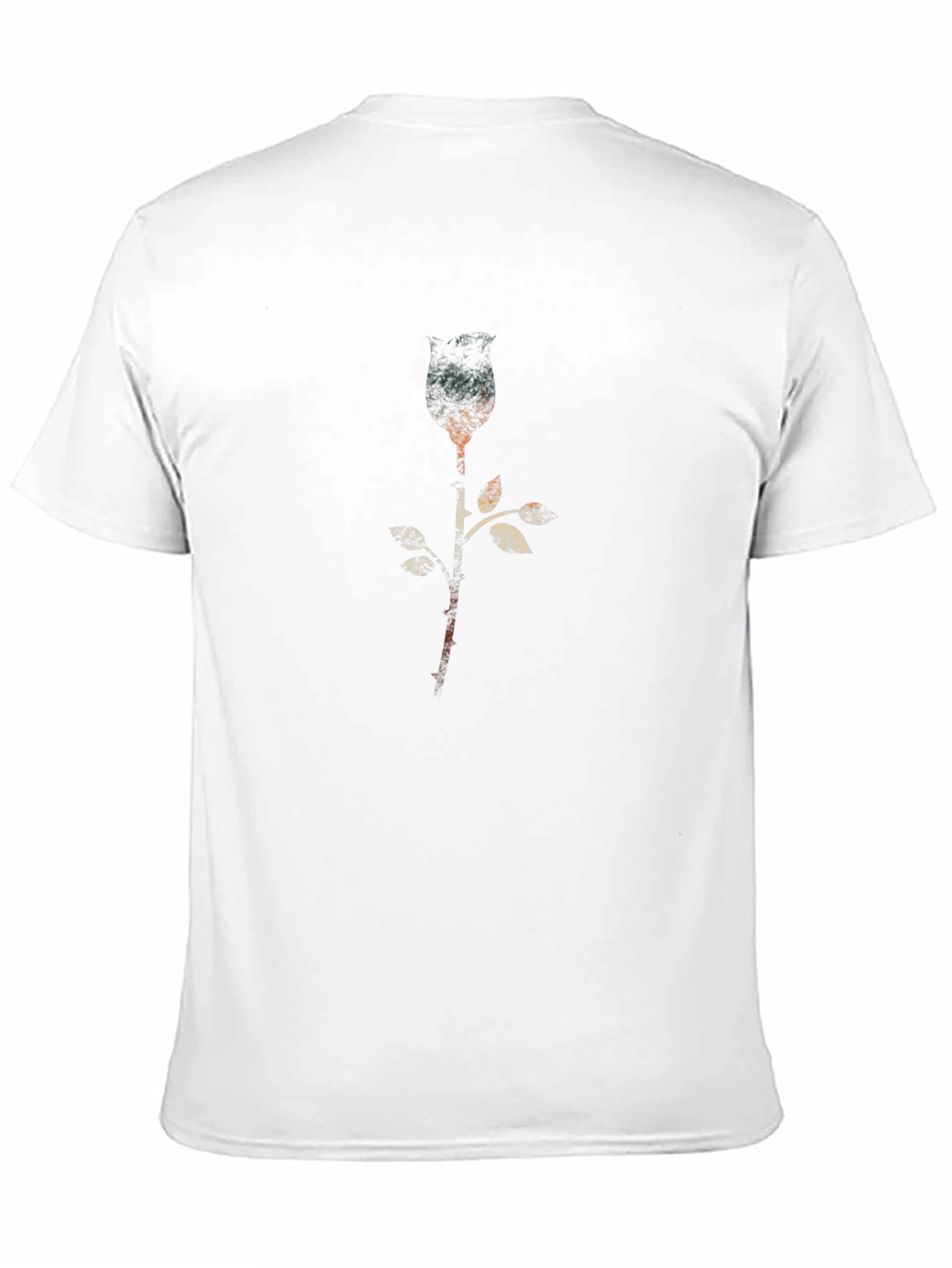Abstract Rose Graphic T-Shirt - Modern Style