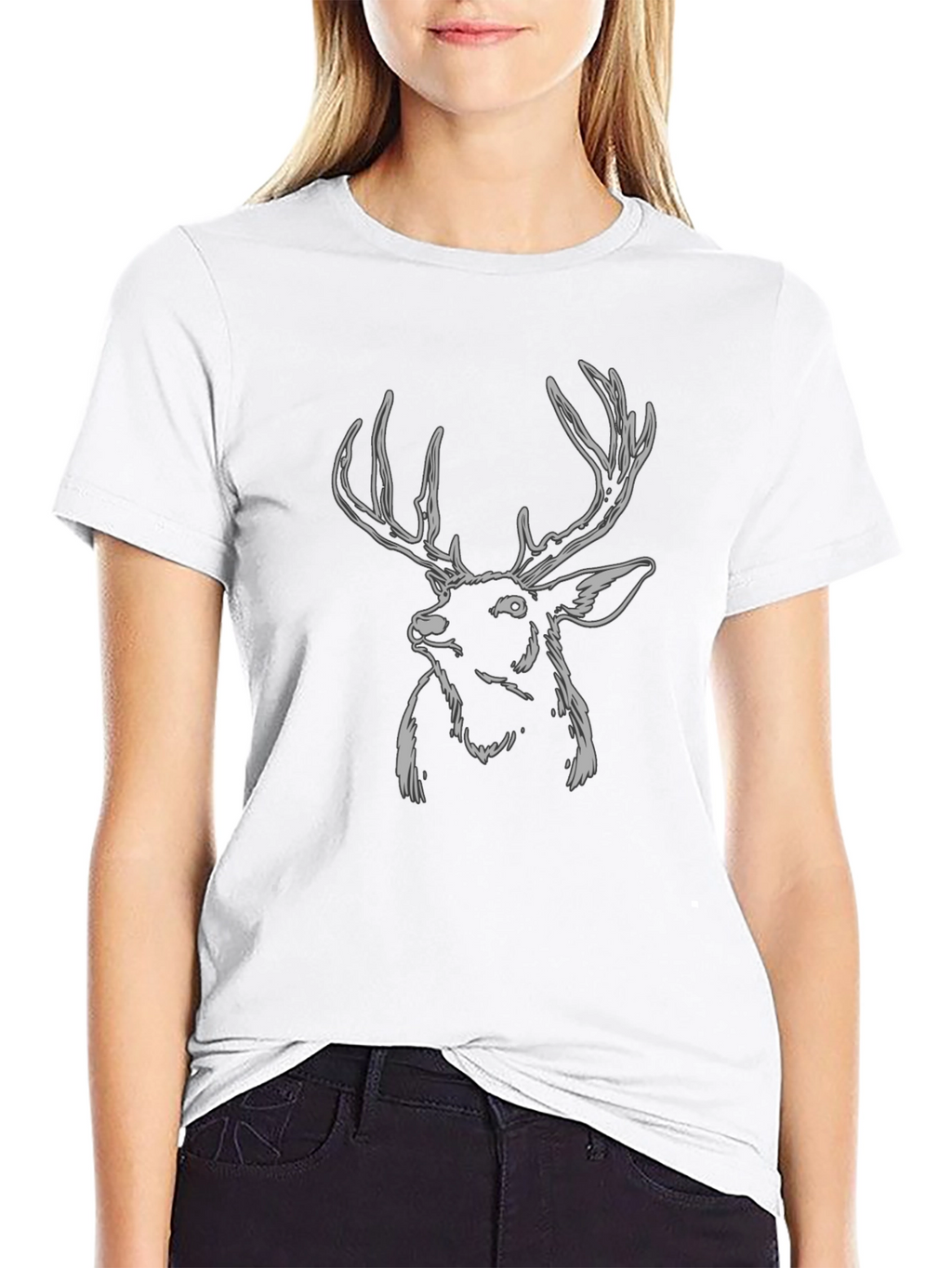 Black Deer Graphic Tee
