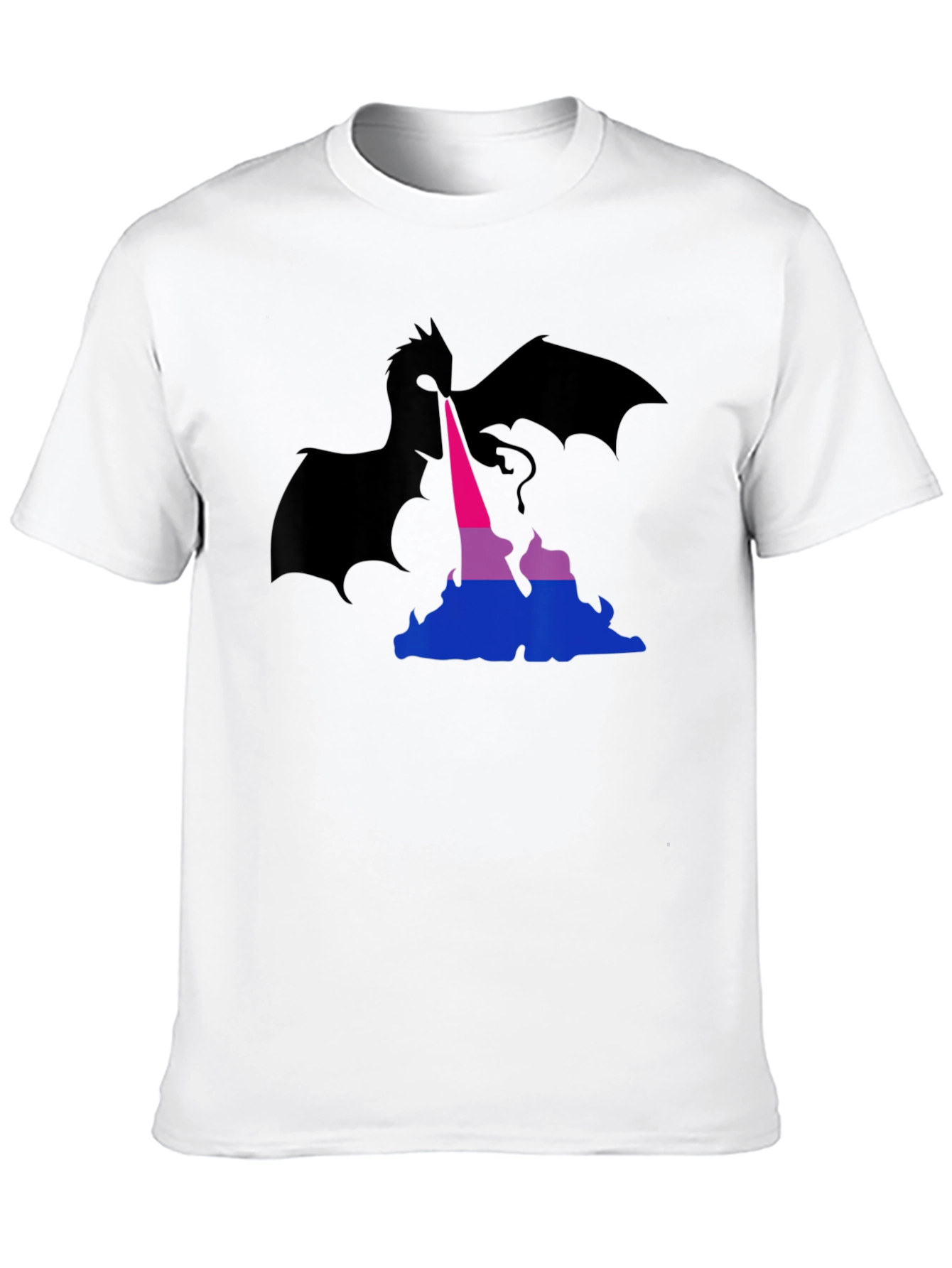 Bisexual Pride Dragon T-Shirt