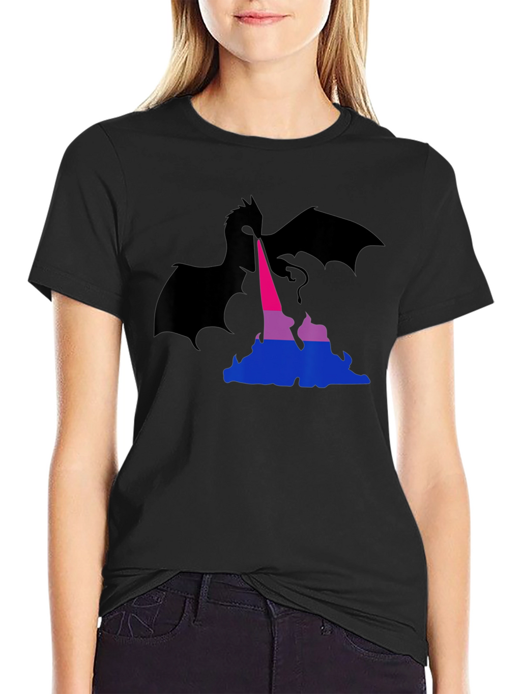 Bisexual Pride Dragon T-Shirt
