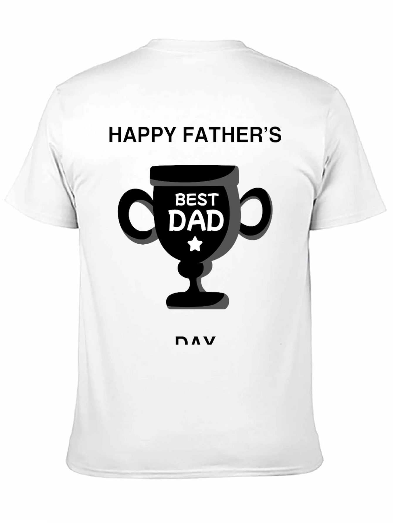 Best Dad Trophy T-Shirt - Fathers Day Gift