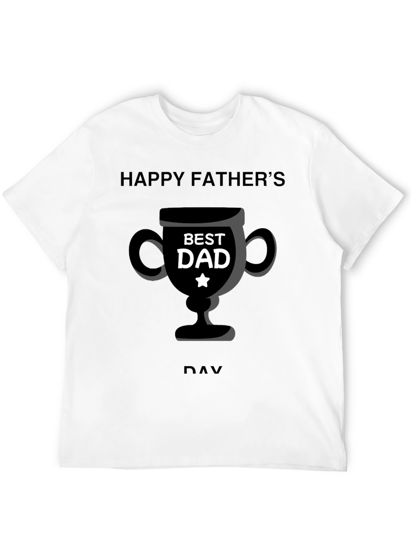 Best Dad Trophy T-Shirt - Fathers Day Gift