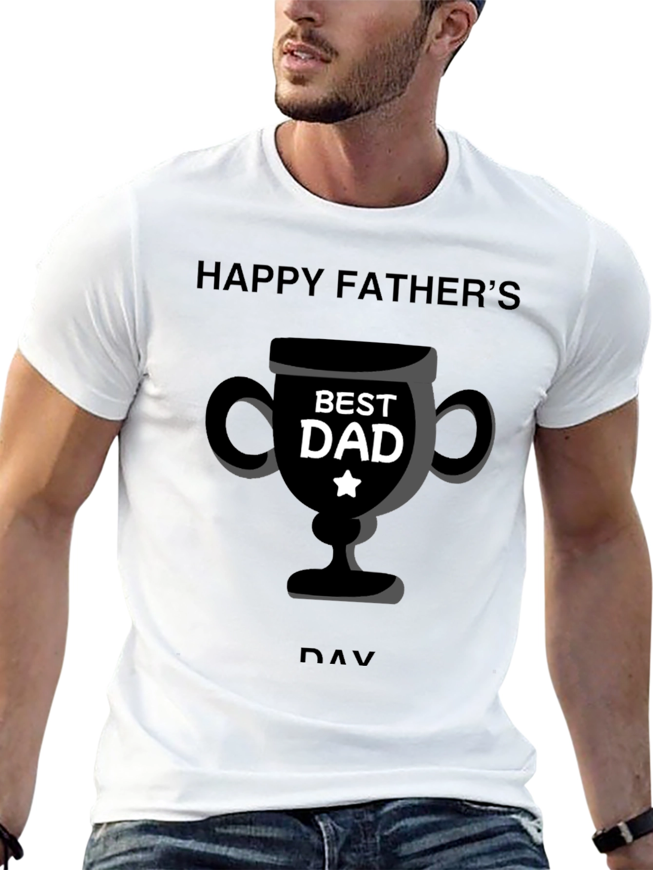 Best Dad Trophy T-Shirt - Fathers Day Gift